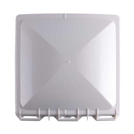SUPERIOR ELECTRIC RV Trailer Vent Cover / Lid Fits for Jensen Metal Roof Vents - White RVA1551W